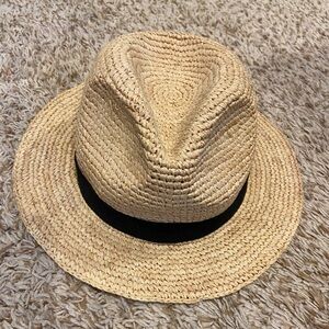 Jcrew packable straw hat